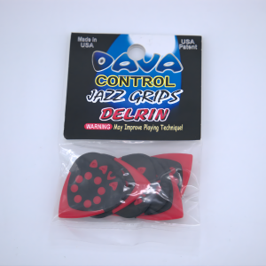 Bolsa 6 Púas Dava 9024 Control Jazz Grips Delrin