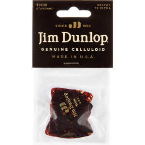 Player´s Pack 12 Púas Dunlop 483P-05TH Celluloid Shell Thin