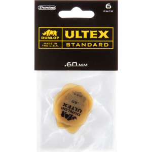 Player´s Pack 6 Púas Dunlop 421P-060 Ultex Standard 0.60mm