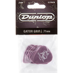 Player´s Pack 12 Púas Dunlop 417P-071 Gator Grip Standard 0.71mm