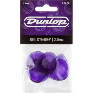 Player´s Pack 6 Púas Dunlop 475P-200 Big Stubby 2.00mm
