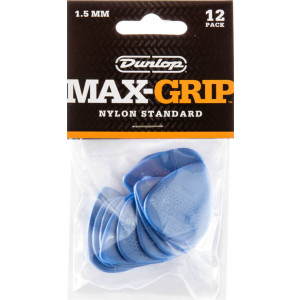 Player´s Pack 12 Púas Dunlop 449P-150 Nylon Max Grip Std 1.50mm