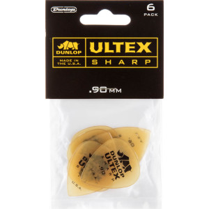 Player´s Pack 6 Púas Dunlop 433P-090 Ultex Sharp 0.90mm