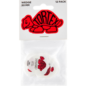 Player´s Pack 12 Púas Dunlop 424P-050 Tortex Wedge 0.50mm
