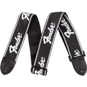 Correa Fender 099-0671-000 Running Logo Negra