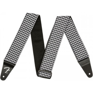 Correa Fender 099-0709-005 Houndstooth Blanca