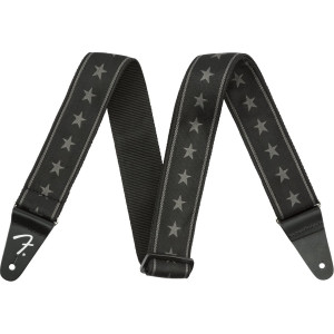 Correa Fender 099-0615-004 Nylon Stars & Stripes Negra/Gris 2