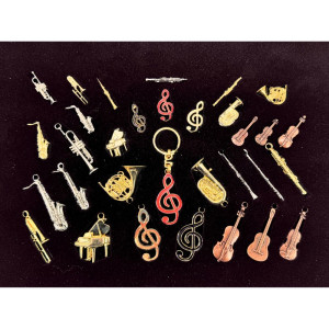 Expositor G´Musical -Vacio- Pins Muestra