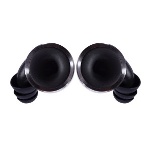 Tapones para oídos Limousine Knops Smooth Negro