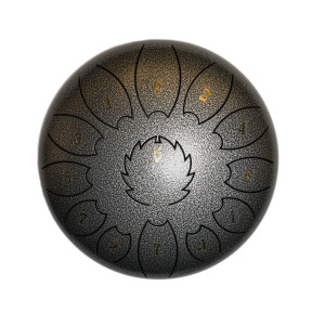 Steel Tongue Drum F-Zone STD1011N Gris Jaspeado (10