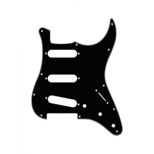 Golpeador 3 Capas Jet Guitars Stratocaster S/S/S PS300-BK Negro