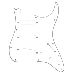 Golpeador 3 Capas Jet Guitars Stratocaster S/S/S PS300-WH Blanco