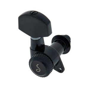 Clavijero Eléctrica Schaller M6-135 Locking Negro 6L 10020420