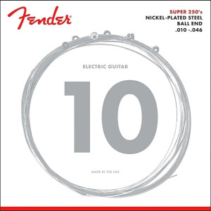 Juego Cuerdas Guitarra Eléctrica Fender 250-R 010-046