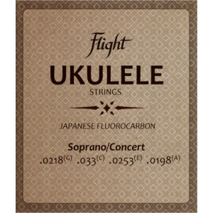 Juego Cuerdas Ukelele Soprano/Concert Flight FUSSC-100
