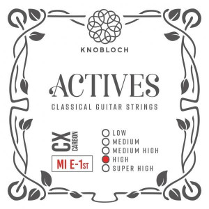 Cuerda 1ª Knobloch Clásica Actives CX Carbon High Tension 501ACX