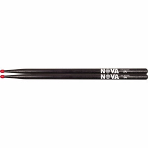 Baqueta Vic Firth Nova N5ANB Negra Punta Nylon