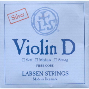 Cuerda 3ª Violín Larsen Media Plata