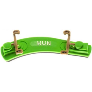 Almohadilla Kun Collapsible Atomic Green 200C-AG - Violín 3/4 - 1/2
