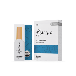 Caja 10 Cañas Clarinete Organic Reserve by D'Addario 3½