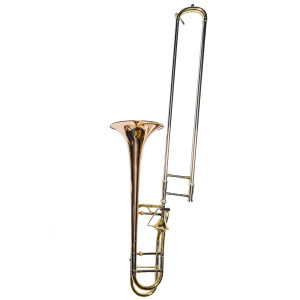 Trombón Taylor Collins TCTM-1027 Lacado, Campana Oro Rosa en Sib/FA