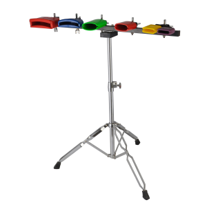 Juego 6 bloques de plástico con soporte TCM TCCB-15CS de 4