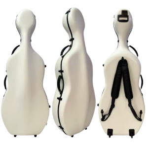 Estuche Cello 4/4 TCM TCCC-PC01 blanco texturizado