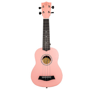 Ukelele Soprano Bones SP200S-PK Linden Rosa Satinado